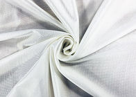 210GSM ثوب السباحة مادة مرنة 84٪ نايلون لفستان البيت أبيض