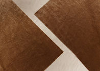 320GSM Micro Velvet Fabric / 92 ٪ بوليستر مخملي للنسيج المنزلي من البرونز