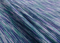 240GSM 92 بالمائة بوليستر 8 بالمائة Spandex Weft Knitting Blue Green