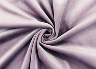 240GSM Micro Velvet Fabric / 100 بالمائة بوليستر لافندر قماش مخمل
