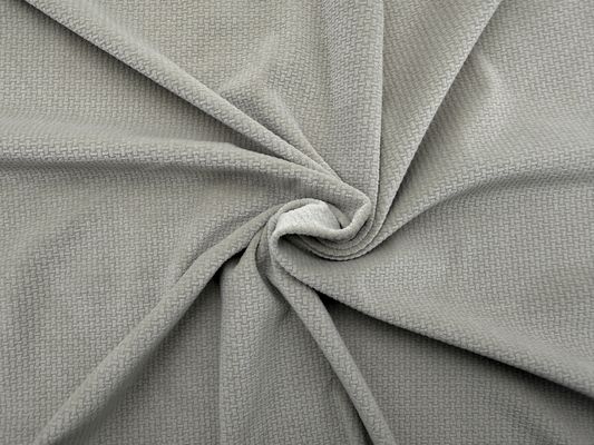 قماش بوليستر مخملي ميكرو مرن بوزن 210-280 جرامًا مثالي للفساتين