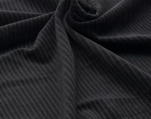 قماش بوليستر مخملي ميكرو مرن بوزن 210-280 جرامًا مثالي للفساتين