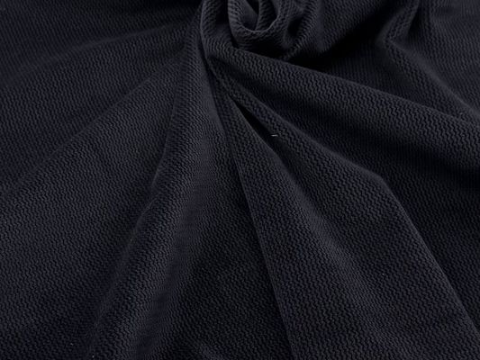 قماش بوليستر مخملي ميكرو مرن بوزن 210-280 جرامًا مثالي للفساتين