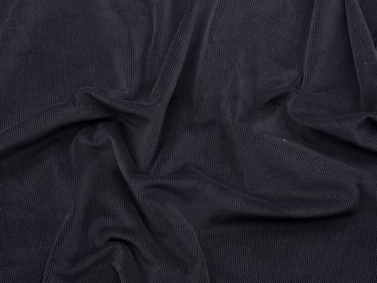 قماش بوليستر مخملي ميكرو مرن بوزن 210-280 جرامًا مثالي للفساتين