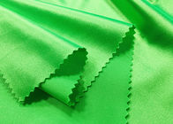 240GSM 93 ٪ مادة ثوب السباحة البوليستر / مادة ملابس السباحة الخضراء الزاهية